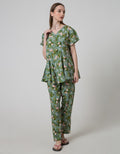 St. Yves Short Sleeve Pyjama Pants Pink Lotus