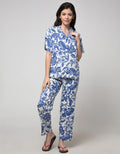 St. Yves Short Sleeve Pyjama Pants Blush Vibes