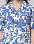 St. Yves Short Sleeve Pyjama Pants Blush Vibes