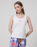 Nevada Singlet Graphic Flower Of Words