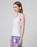 Nevada Singlet Graphic Flower Of Words