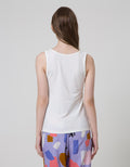 Nevada Singlet Graphic Flower Of Words