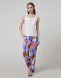 Nevada Singlet Graphic Flower Of Words