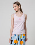Nevada Singlet Graphic Flower Of Words