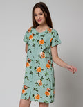 St. Yves Short Sleeve Midi Dress Ruelia Root