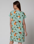 St. Yves Short Sleeve Midi Dress Ruelia Root