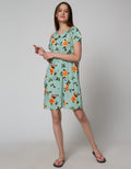 St. Yves Short Sleeve Midi Dress Ruelia Root