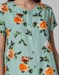 St. Yves Short Sleeve Midi Dress Ruelia Root
