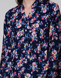 St. Yves Poppy Print Maxi Dress Wanita