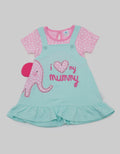 Pipiniko Short Sleeve Midi Dress Gajah