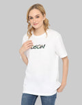 d&f DSGN Loreng Kaos Casual Wanita