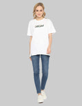 d&f DSGN Loreng Kaos Casual Wanita