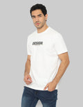 d&amp;f White Sj T-Shirt Design Rubber