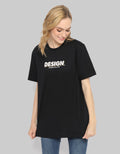 d&f Single Jersey Kaos Kasual Wanita