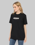 d&f Single Jersey Kaos Kasual Wanita