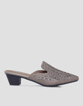 St.Moritz Sepatu Sandal Mules Brokat