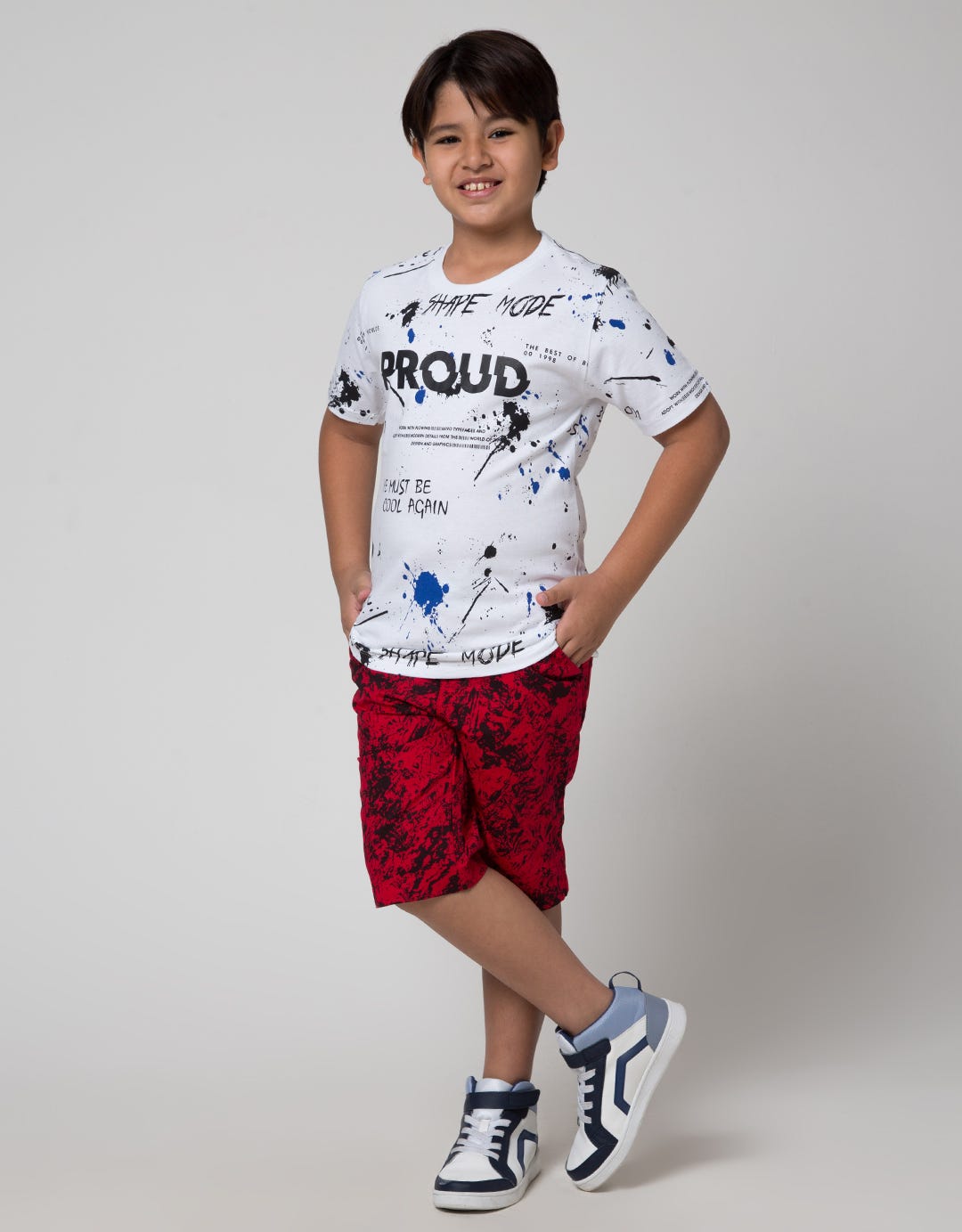 Nevada Short Sleeve T-Shirt Splash Proud