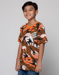 Nevada Camo Abstract Kaos Anak Laki-laki