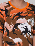 Nevada Camo Abstract Kaos Anak Laki-laki