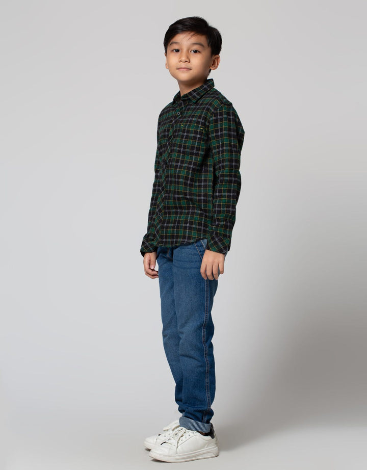 Nevada Long Sleeve Shirt Flanel Checks