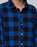 Nevada Flanel Checks Kemeja Anak Laki-laki
