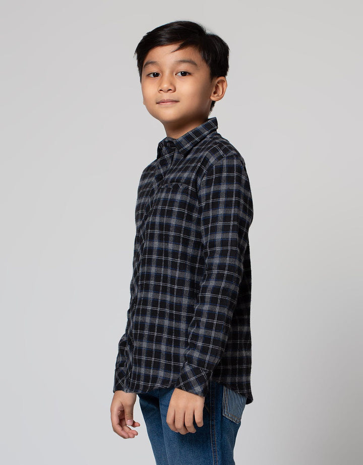 Nevada Long Sleeve Flannel Checks Shirt
