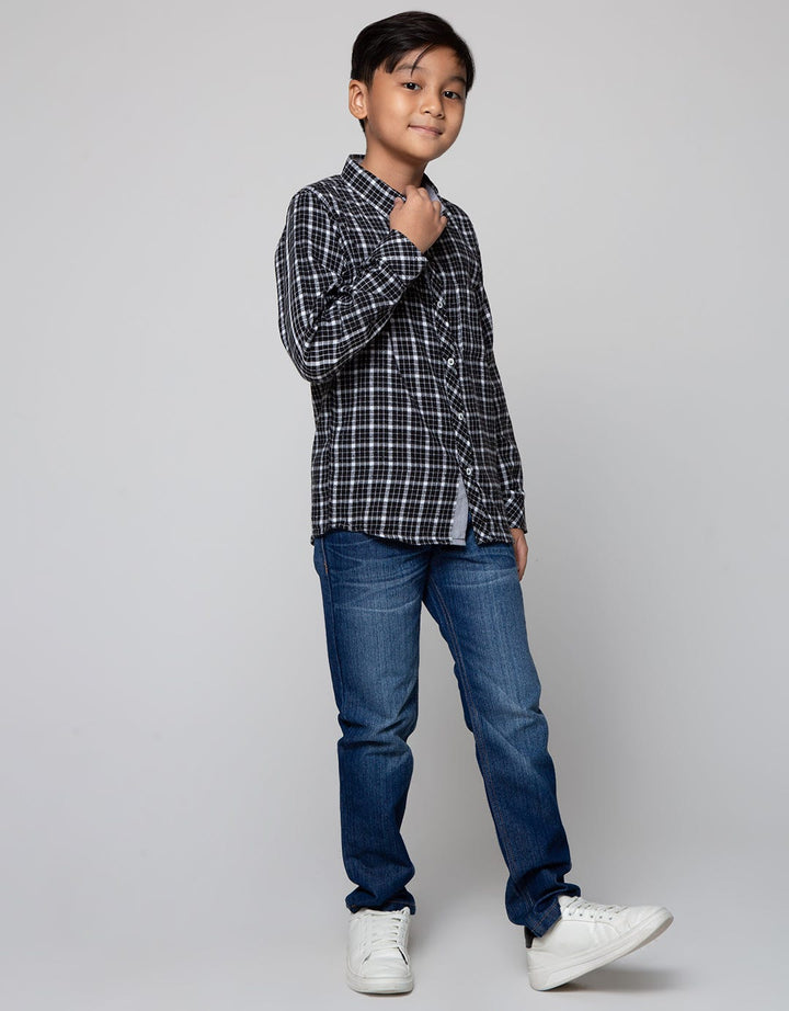 Nevada Flannel Checks Boys Shirt