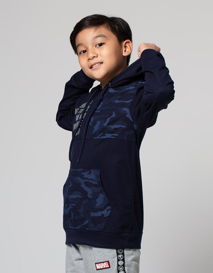 Nevada Camo Print Sweater Anak Laki-laki