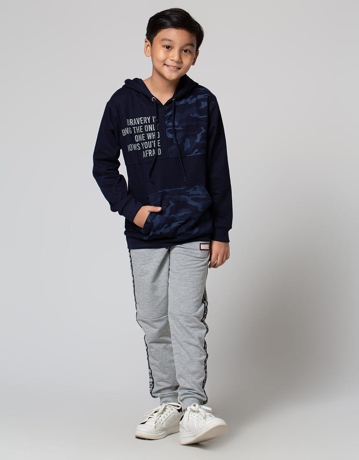 Nevada Camo Print Sweater Anak Laki-laki