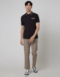 Nevada Short Sleeve Polo Shirt Jersey Print