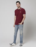 Nevada Short Sleeve Polo Shirt Jersey Print