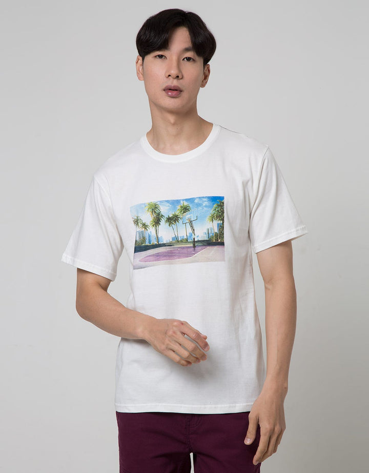 Nevada Short Sleeve T-Shirt Print Field Basketball