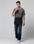 Nevada Short Sleeve T-Shirt Tiedye Print Skull