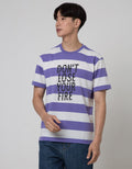 Nevada Short Sleeve T-Shirt Stripe Print