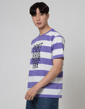 Nevada Short Sleeve T-Shirt Stripe Print