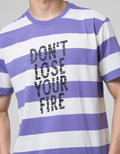 Nevada Short Sleeve T-Shirt Stripe Print