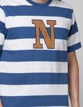 Nevada Stripe N Logo Kaos Pria