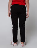 Little M Long Pants Woven Stretch Pinggang Karet