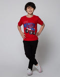 Little M Long Pants Woven Stretch Pinggang Karet