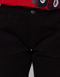 Little M Long Pants Woven Stretch Pinggang Karet