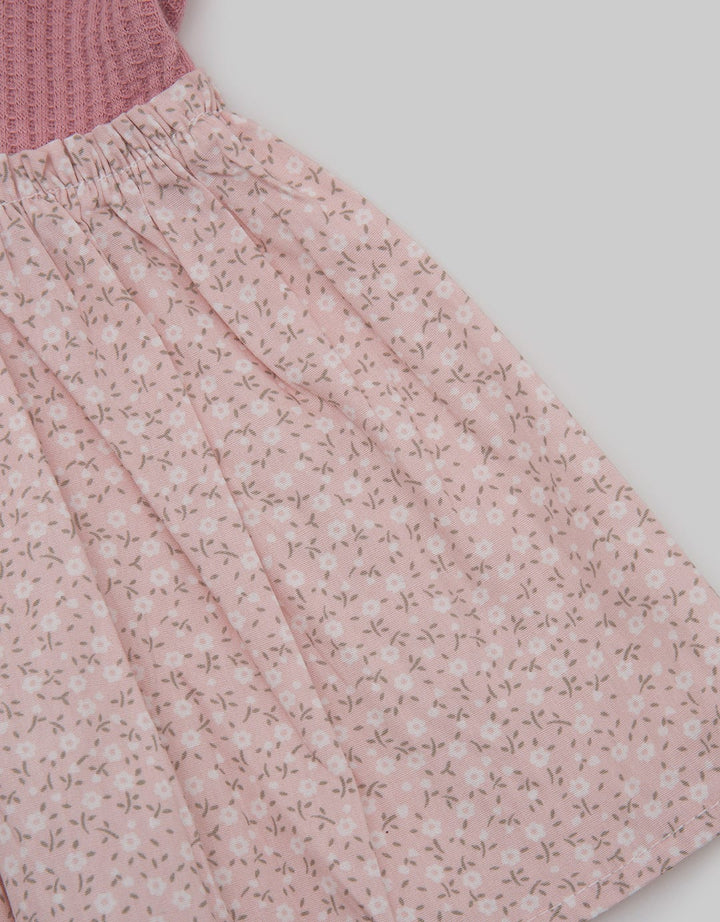 SS MIDI DRESS FP FLO