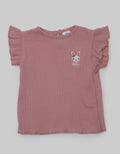 Pipiniko Short Sleeve T-Shirt Top Waffle