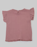 Pipiniko Short Sleeve T-Shirt Top Waffle