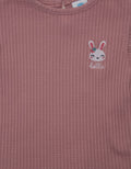Pipiniko Short Sleeve T-Shirt Top Waffle