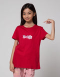 Nevada Embro Hello Kaos Anak Perempuan