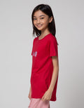 Nevada Embro Hello Kaos Anak Perempuan
