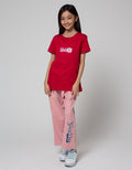 Nevada Embro Hello Kaos Anak Perempuan