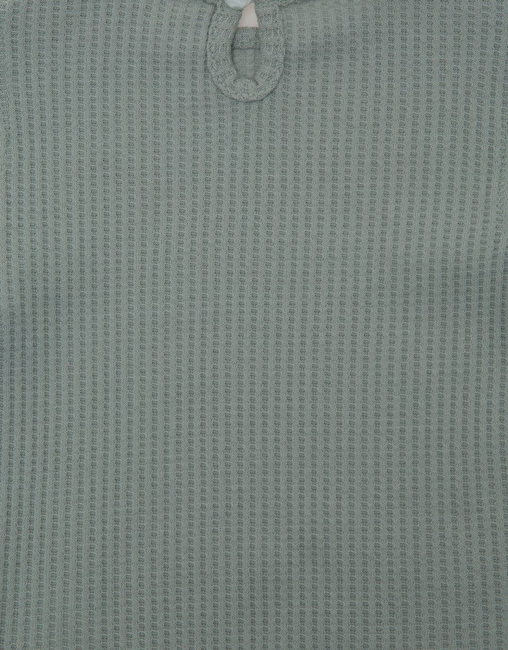 Pipiniko Short Sleeve T-Shirt Top Waffle