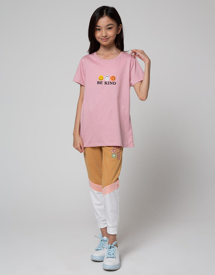 Nevada Embro Be Kind Girls T-Shirt