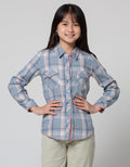 Nevada Long Sleeve Shirt With Pocket Bahan Flanel